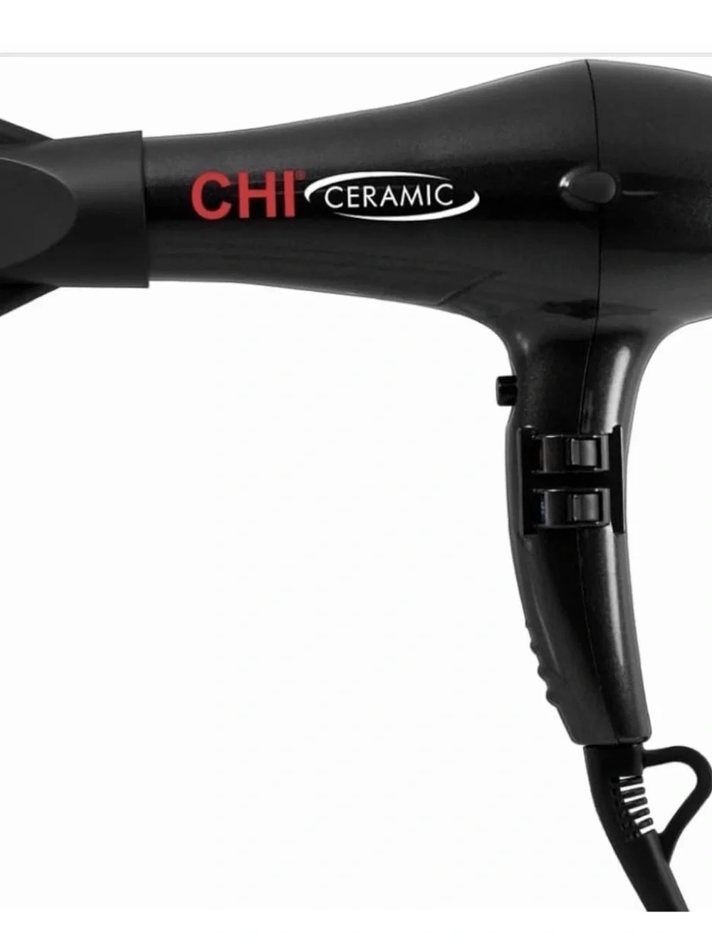 CHI Ceramic Jet Black 1875W Hair Dryer - Jet Black - NIB